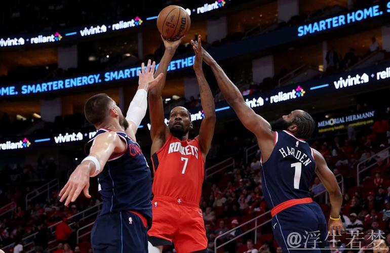 火箭险胜快船:申京22+15,哈登22+7,杜兰特贡献16分 火箭险胜快船:申京22+15,哈登22+7,杜兰特贡献16分