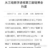 三组数据揭秘第三届链博会热度